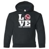 18500B Youth Heavy Blend Hooded Sweatshirt Thumbnail